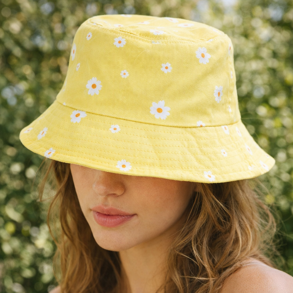 Bee Free Reversible Bucket Hat